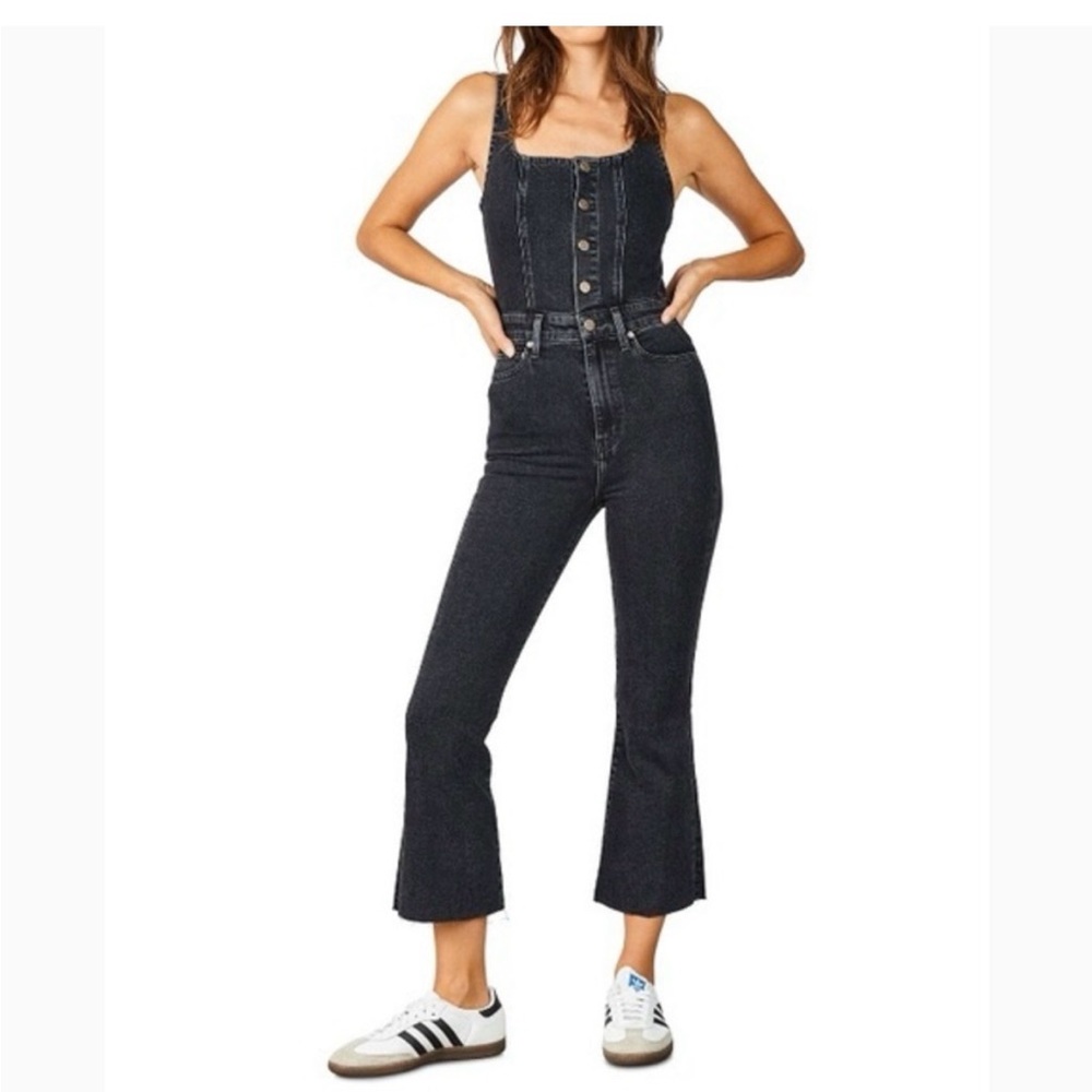 Ética Ivy Flare Crop Jumpsuit